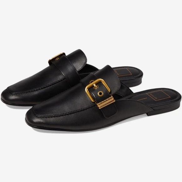 Dolce Vita Women's Santel Buckled Slip-On Mule Flats